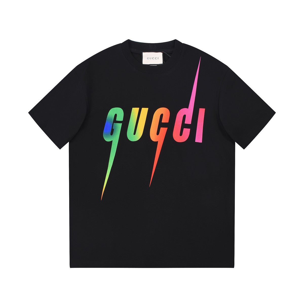 Gucci Rainbow Blade Logo Oversized T-Shirt
