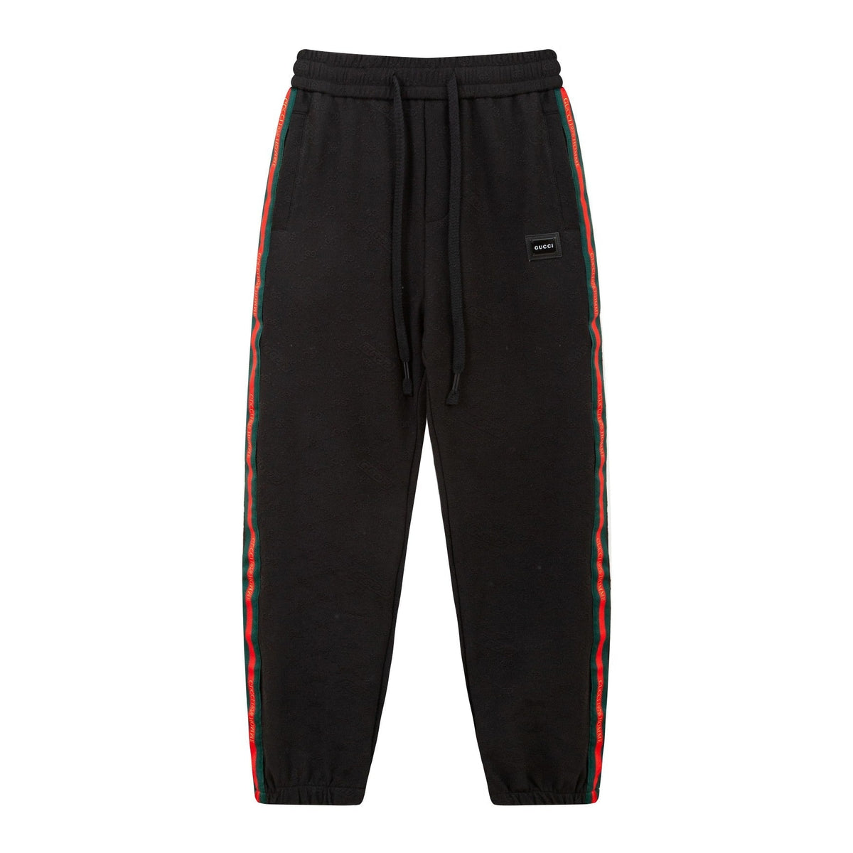 Gucci Web Stripe Track Pants in Black