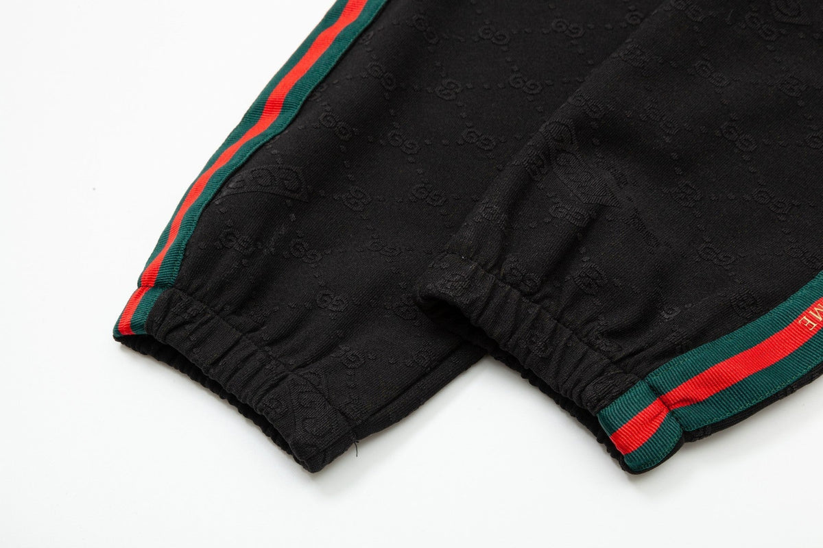 Gucci Web Stripe Track Pants in Black