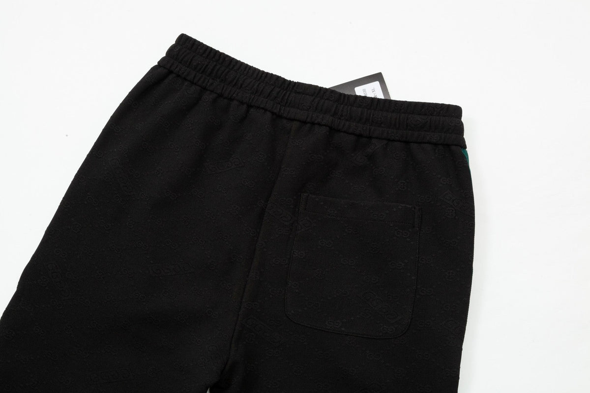 Gucci Web Stripe Track Pants in Black