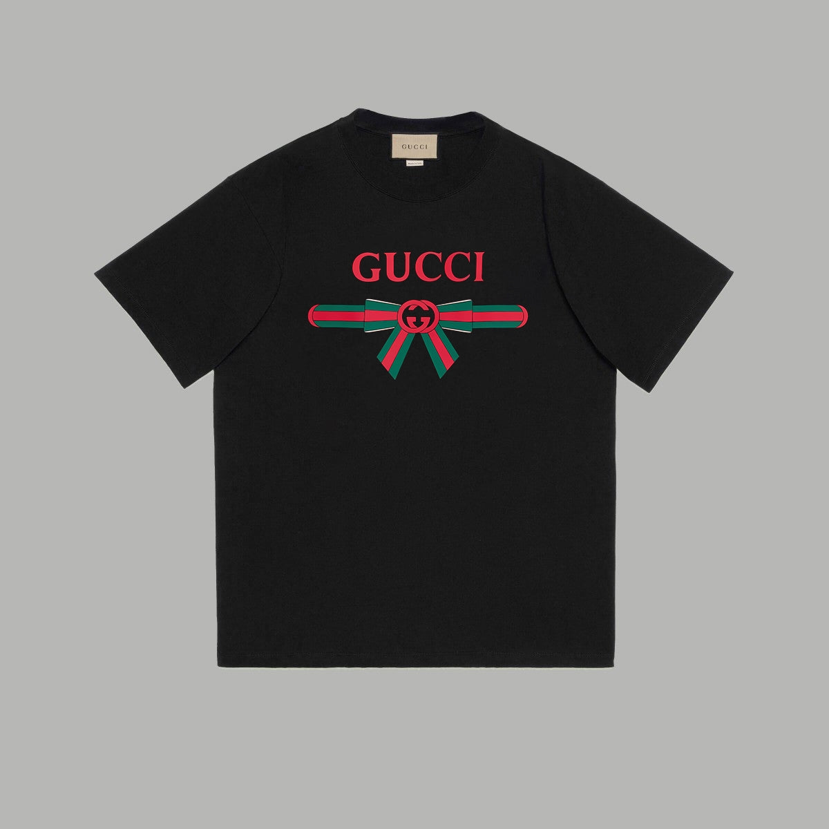 Gucci Signature GG Logo Print T-Shirt