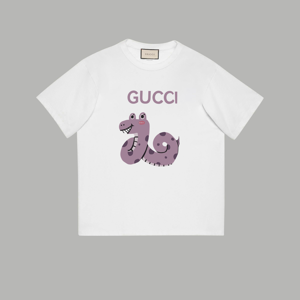 Gucci Signature GG Logo Print T-Shirt