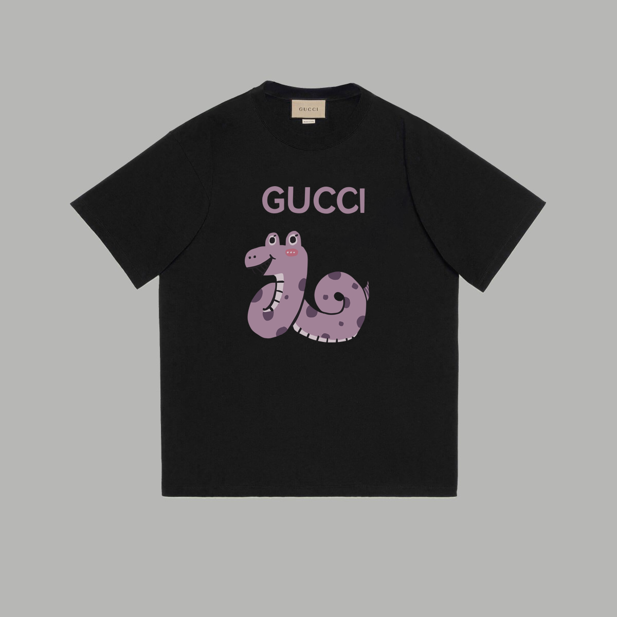 Gucci Signature GG Logo Print T-Shirt