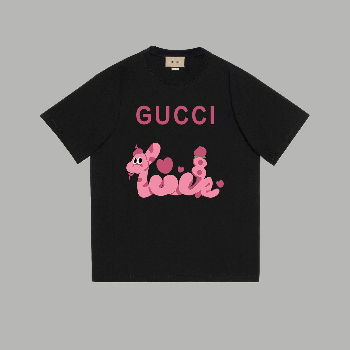 Gucci Signature GG Logo Print T-Shirt