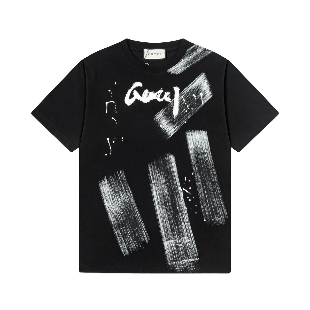 Gucci Graffiti Brushstroke Logo T-Shirt