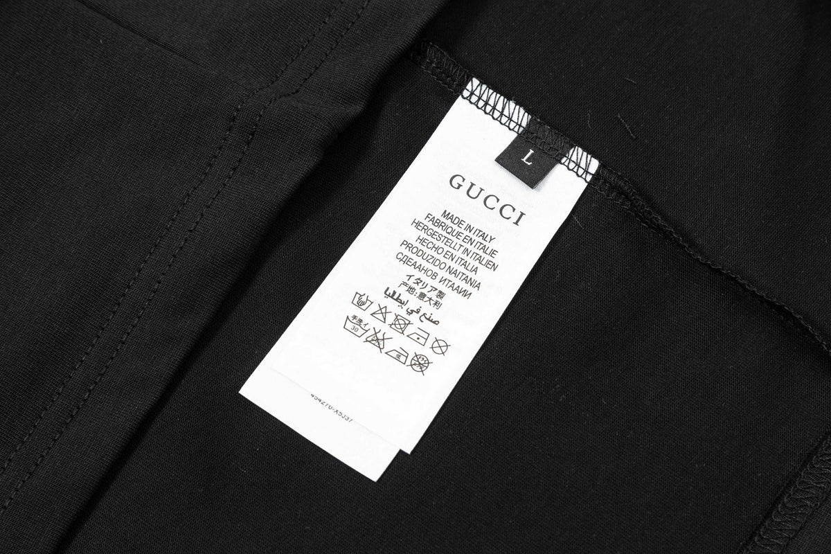 Gucci Graffiti Brushstroke Logo T-Shirt