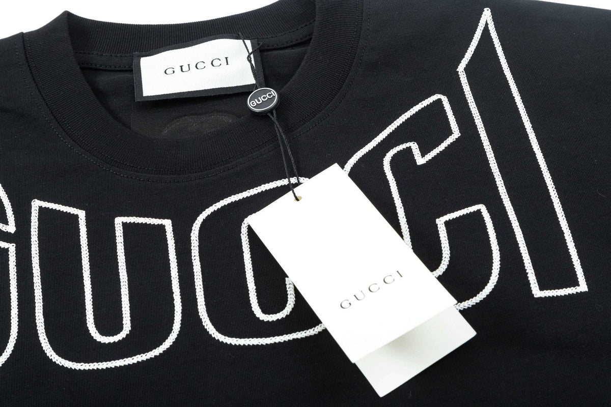 Gucci Outline Logo Oversized T-Shirt