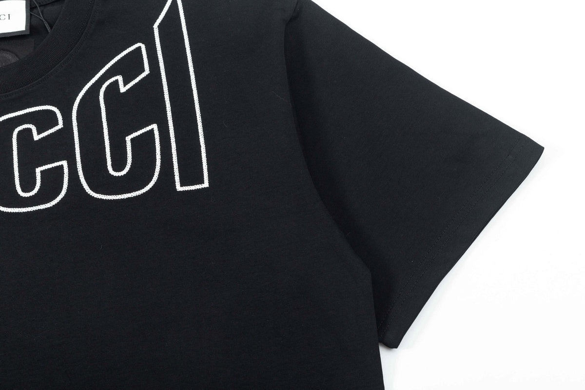 Gucci Outline Logo Oversized T-Shirt