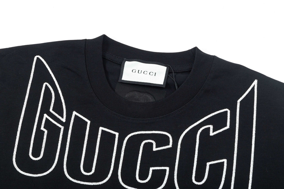 Gucci Outline Logo Oversized T-Shirt