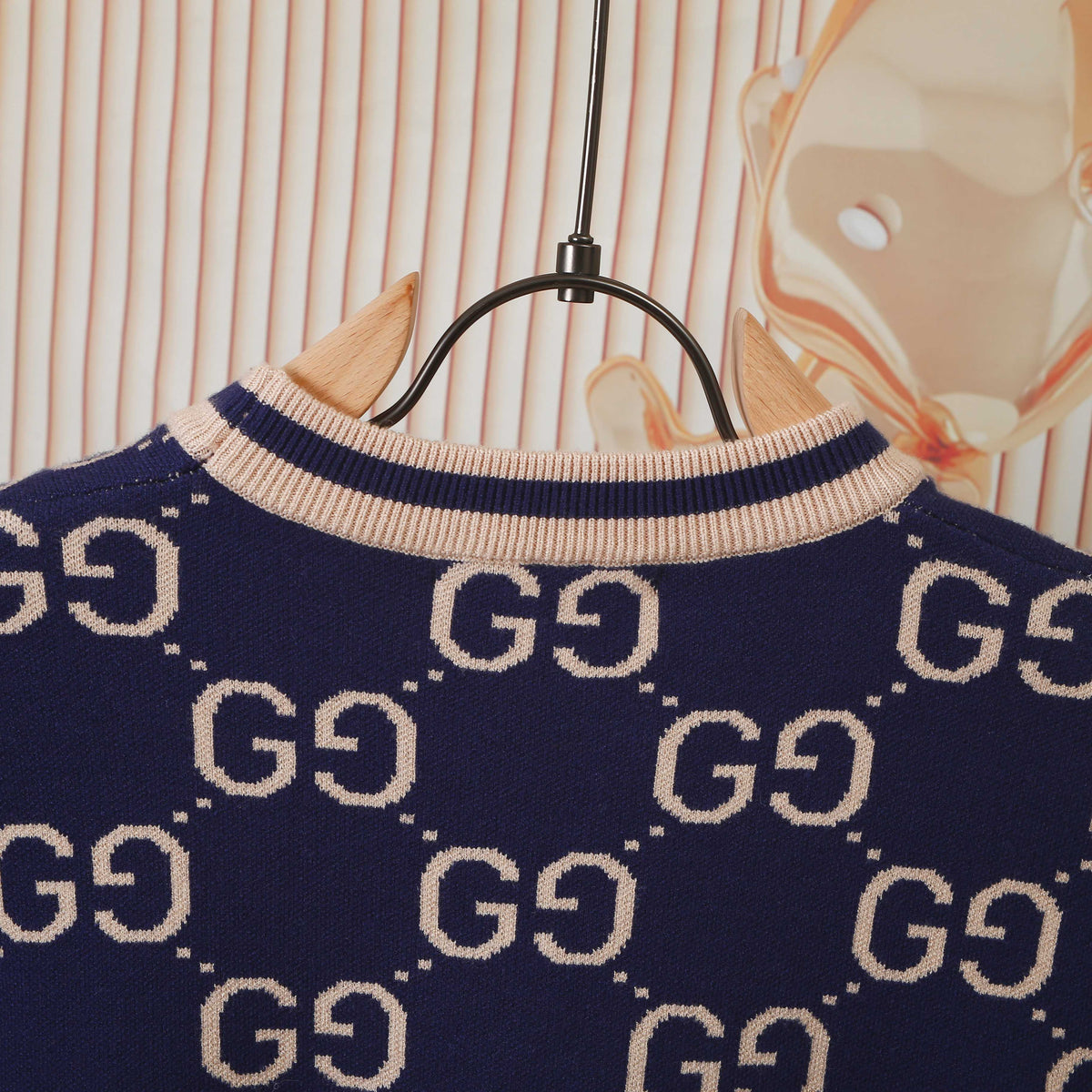 Gucci Unisex G8513 Monogram Crewneck Sweater