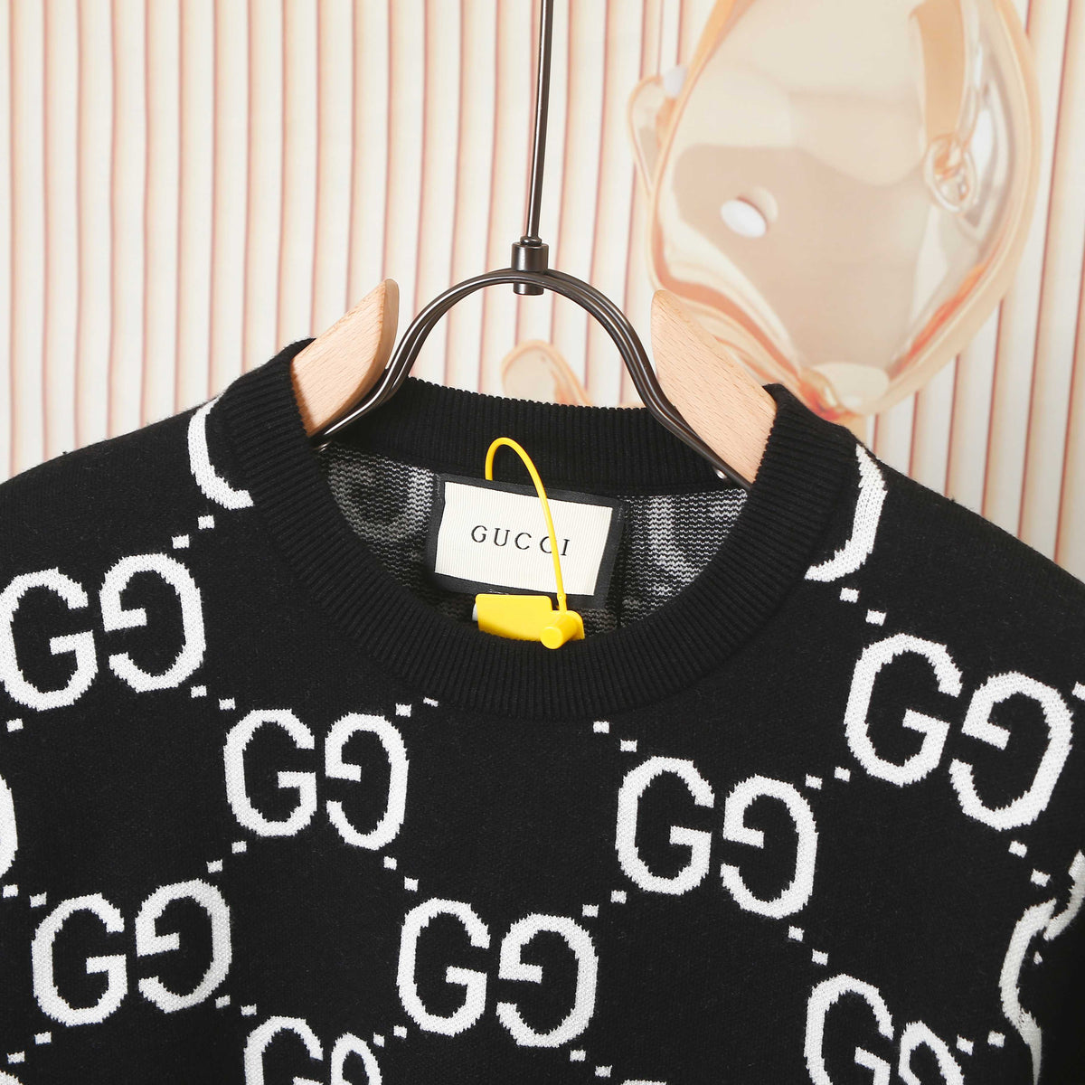 Gucci Unisex 8316 Monogram Crewneck Sweater