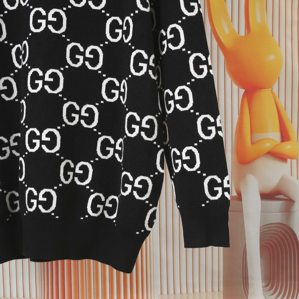 Gucci Unisex 8316 Monogram Crewneck Sweater