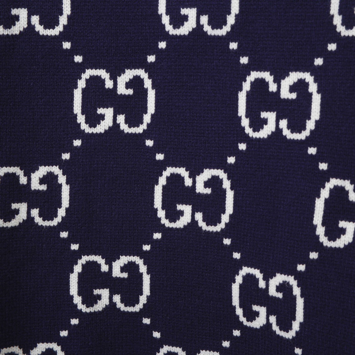 Gucci Unisex 8338 Jacquard Crewneck Sweater