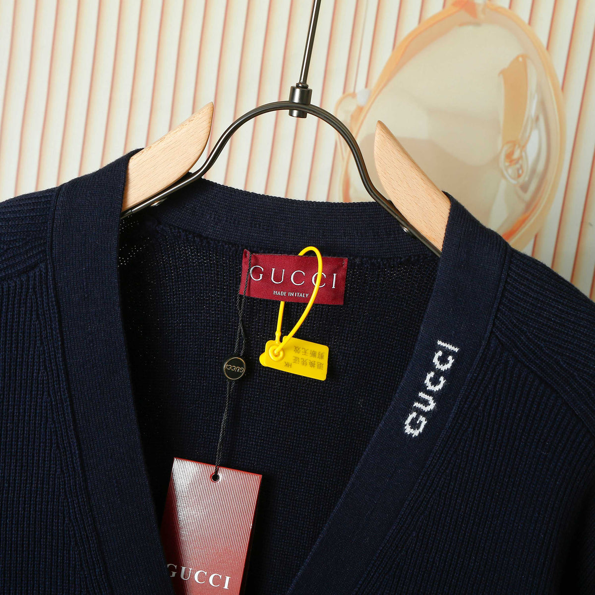 Gucci Unisex G8330 Jacquard Cardigan