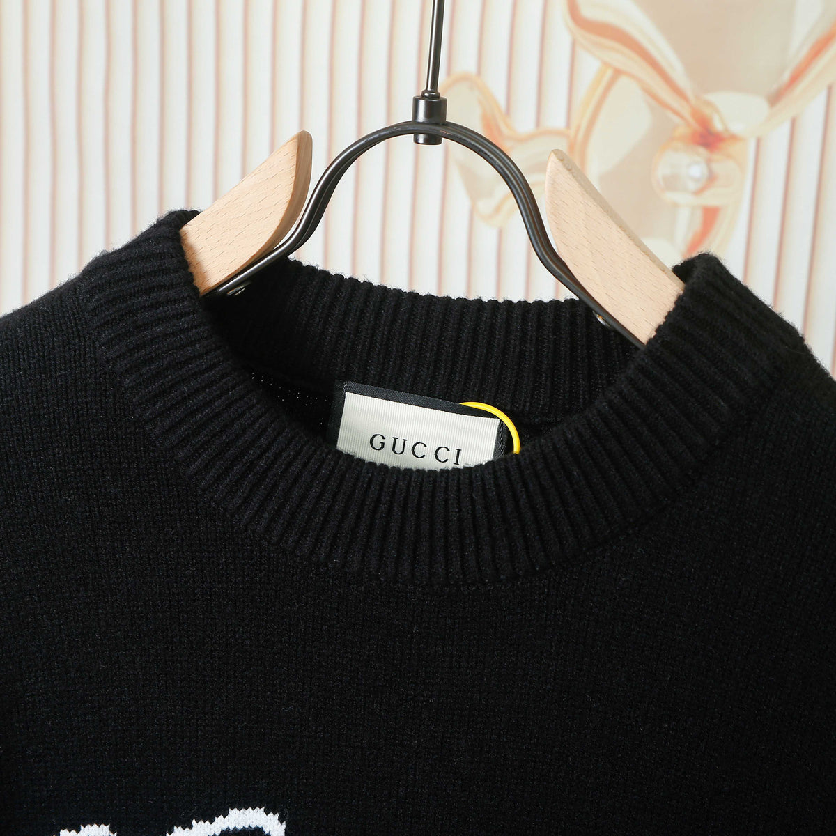 Gucci Unisex G8398 Jacquard Crewneck Sweater