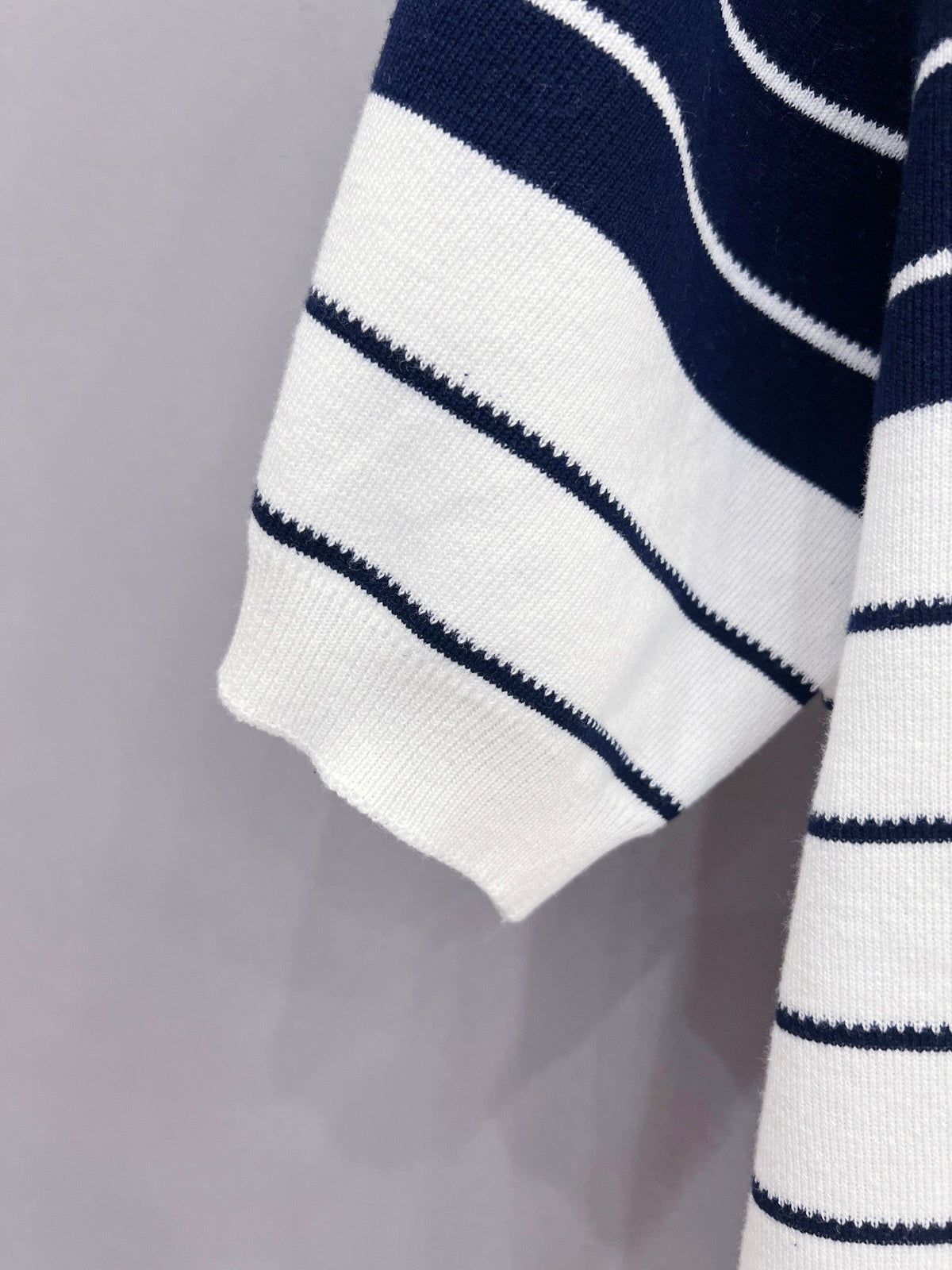Gucci Unisex G805 Jacquard Polo Sweater