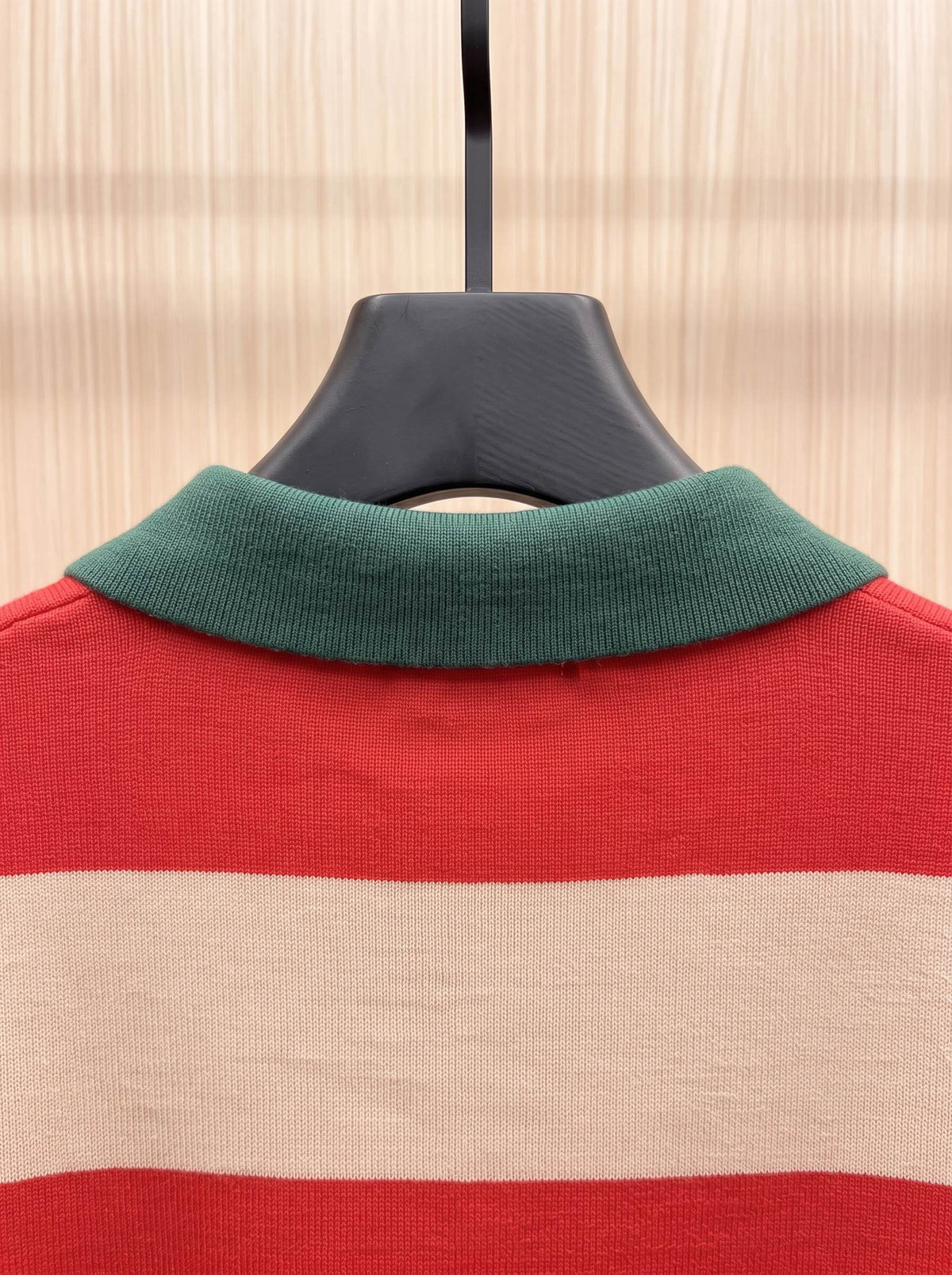 Gucci Unisex Striped Polo Sweater