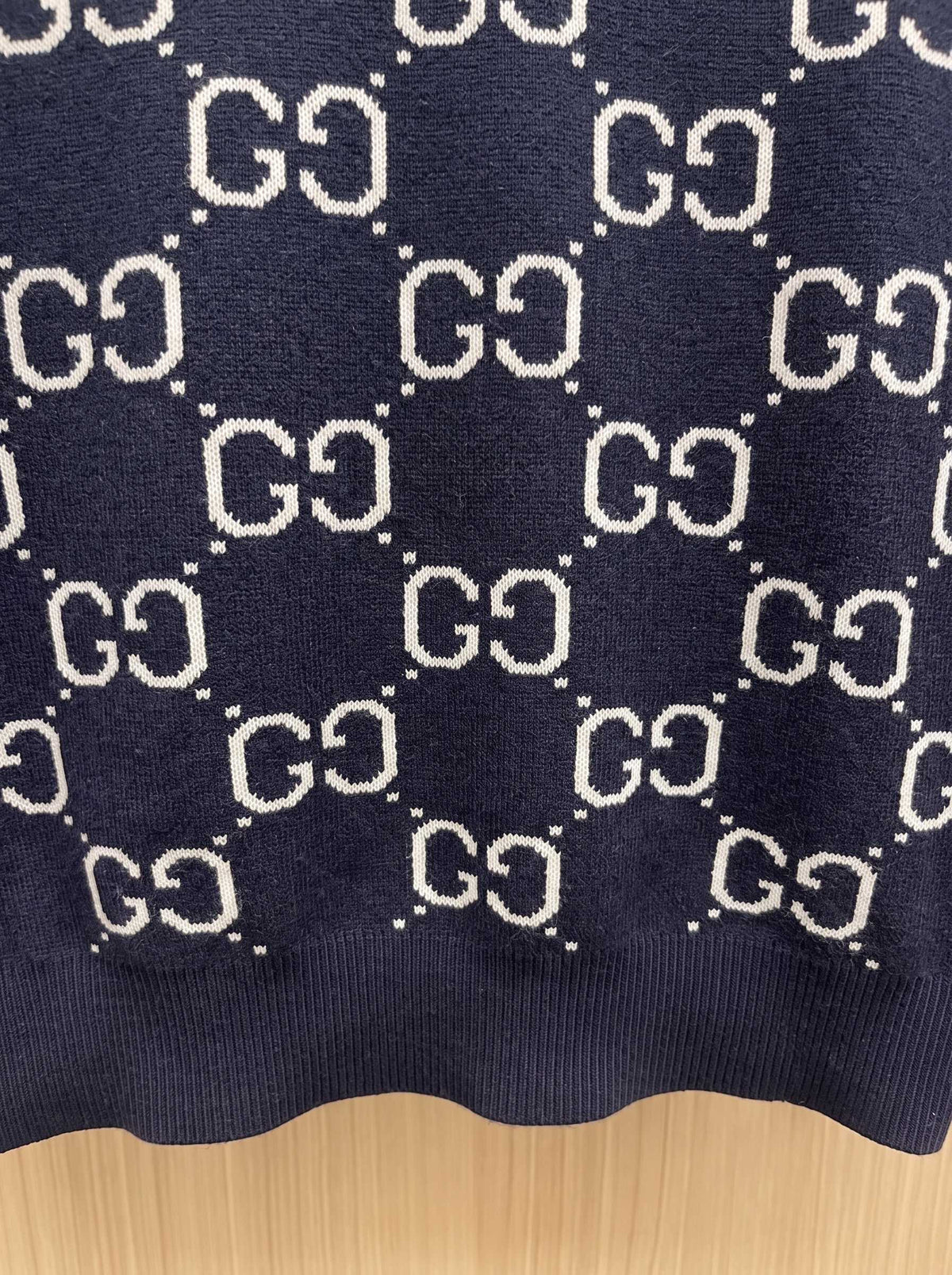 Gucci Unisex Monogram Double-G Crewneck Sweater