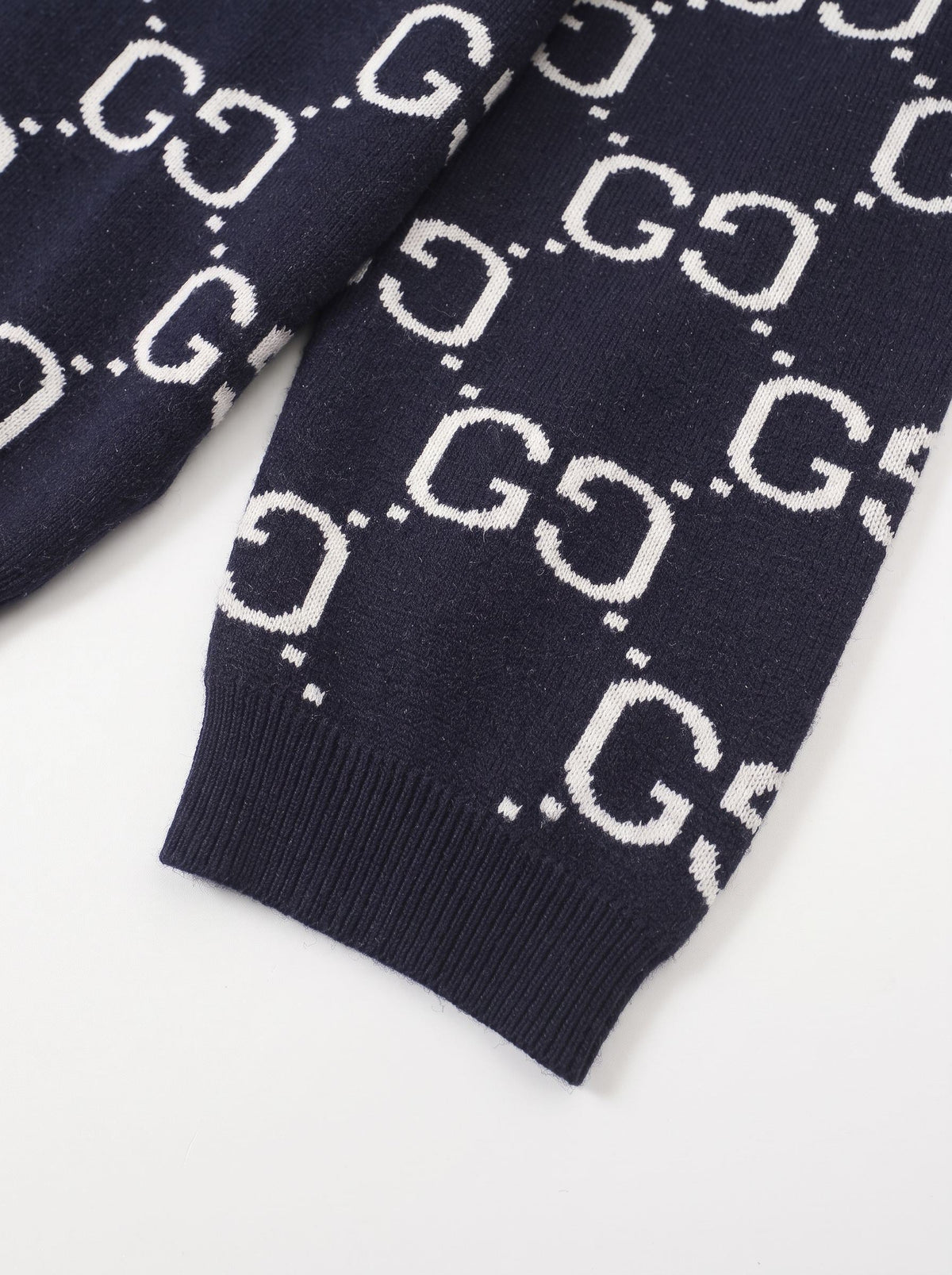 Gucci Unisex Monogram Double-G Crewneck Sweater