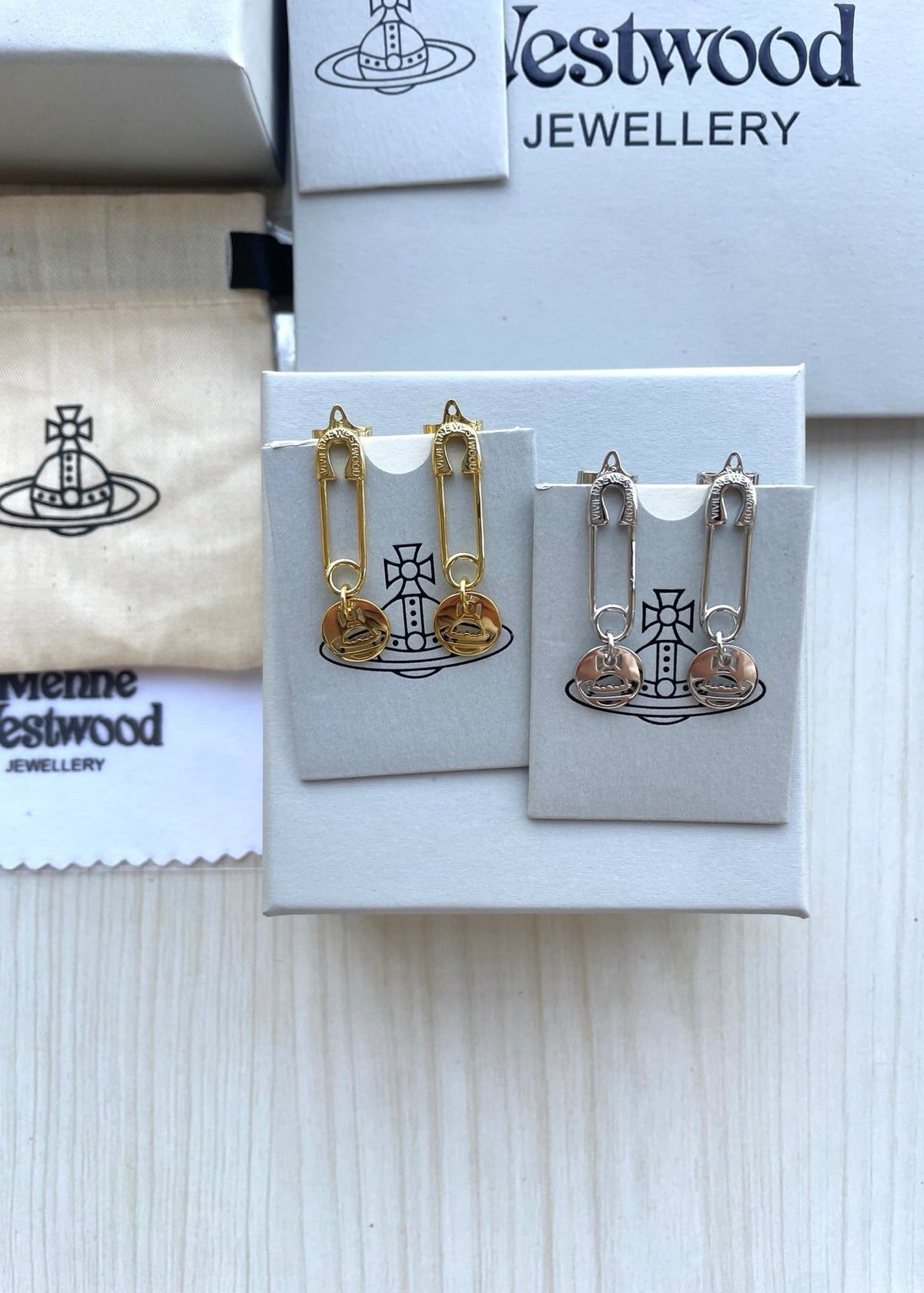 Vivienne Westwood Safety Pin Studs