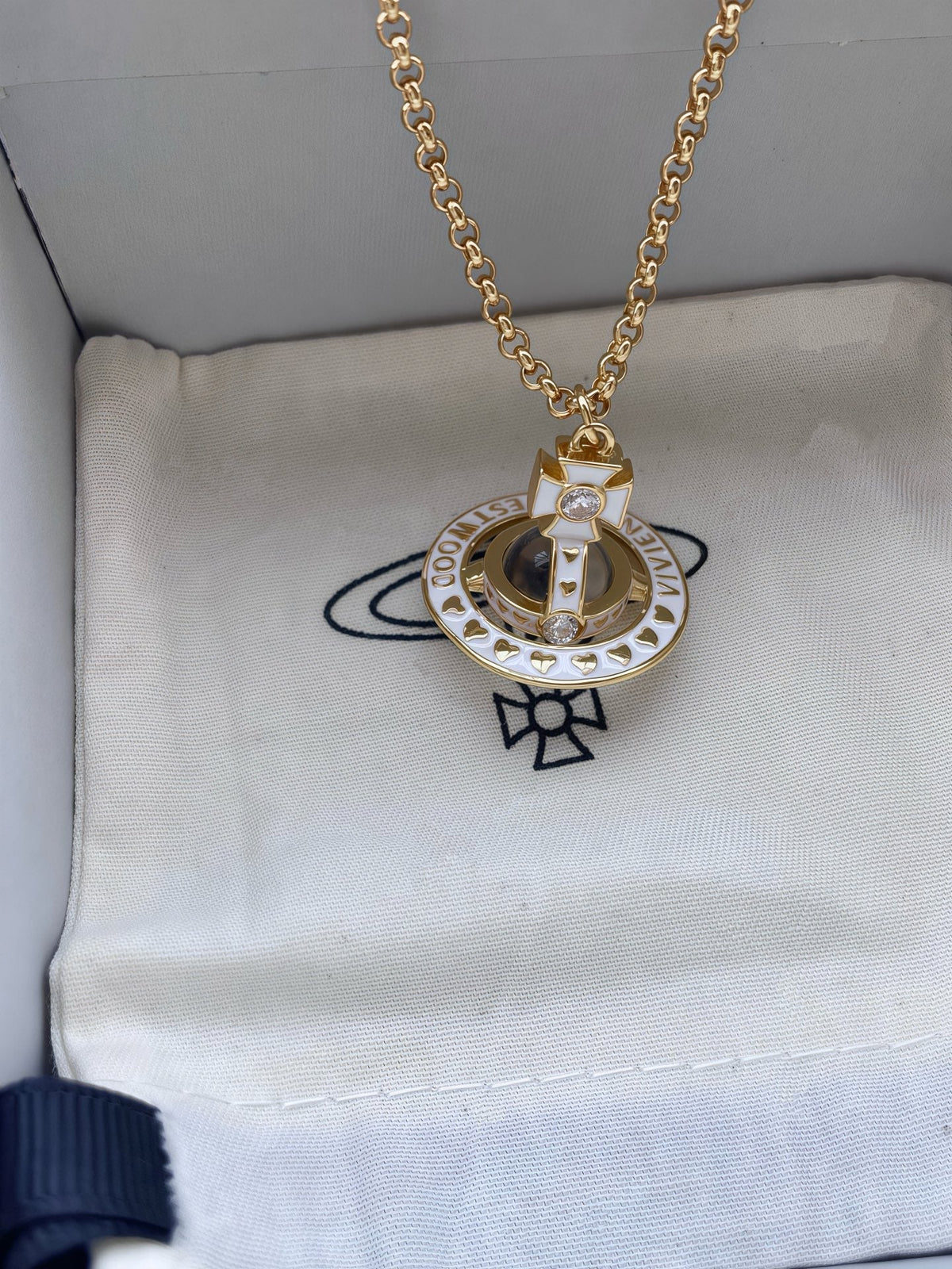 Vivienne Westwood 2026 "Planet Flight" Necklace