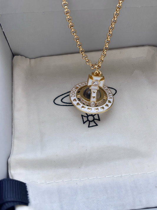 Vivienne Westwood 2026 "Planet Flight" Necklace