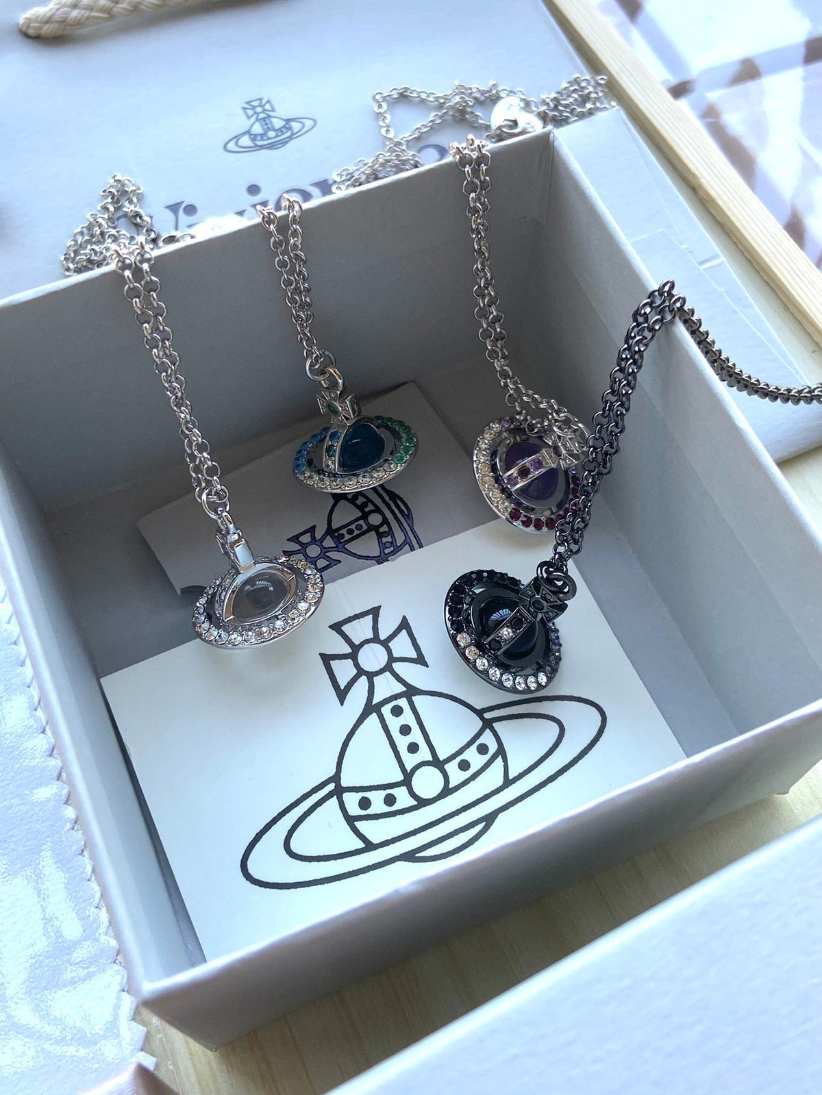 Vivienne Westwood 2026 Crystal Planet Necklace