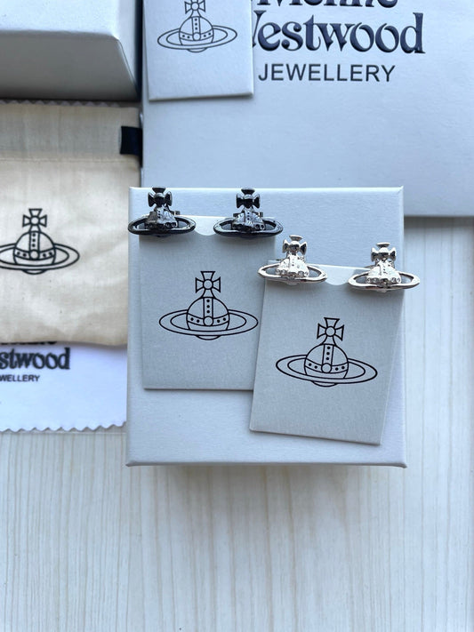 Vivienne Westwood Saturn Stud Earrings