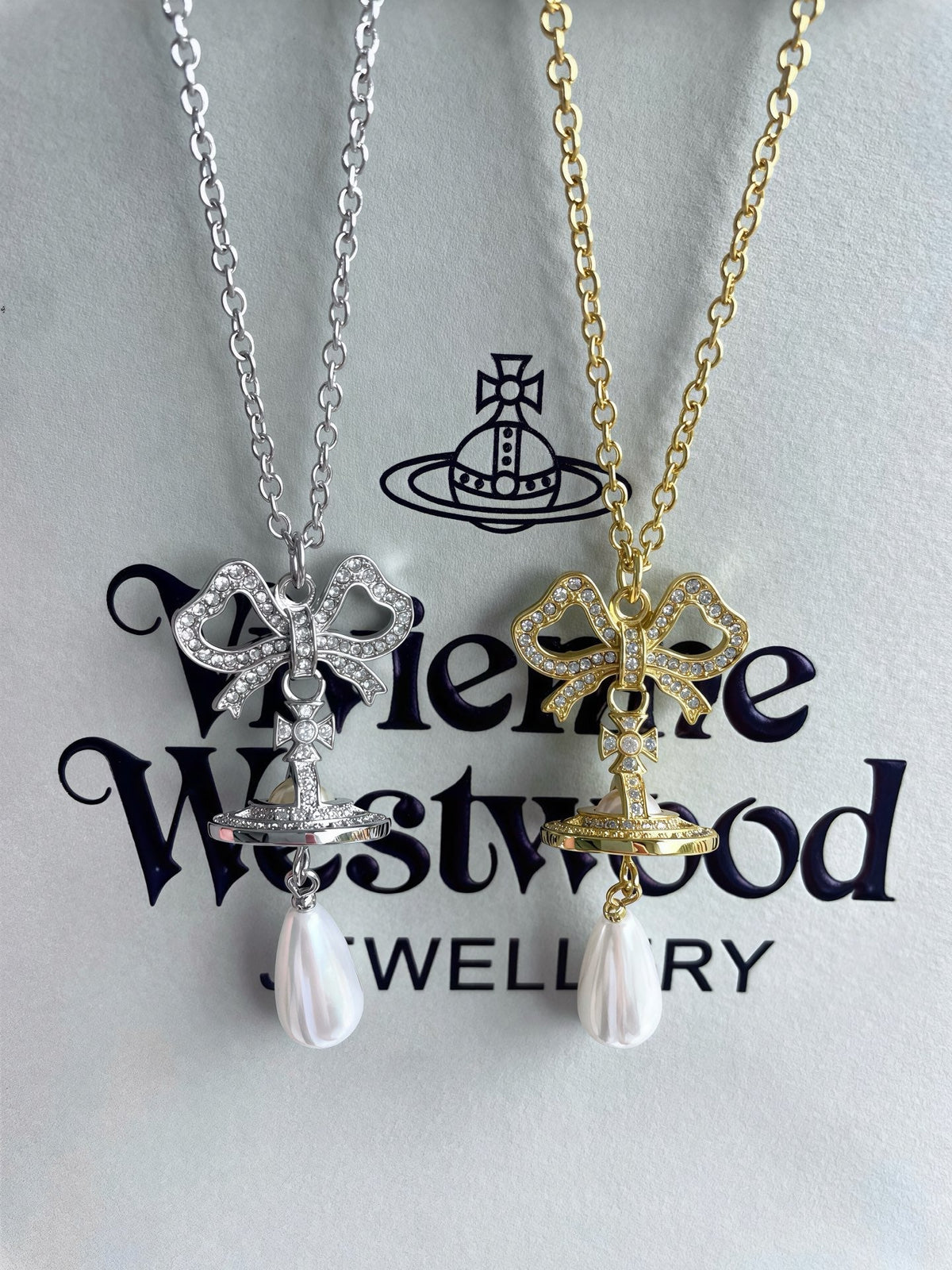 Vivienne Westwood 2026 Pearl & Rhinestone Necklace