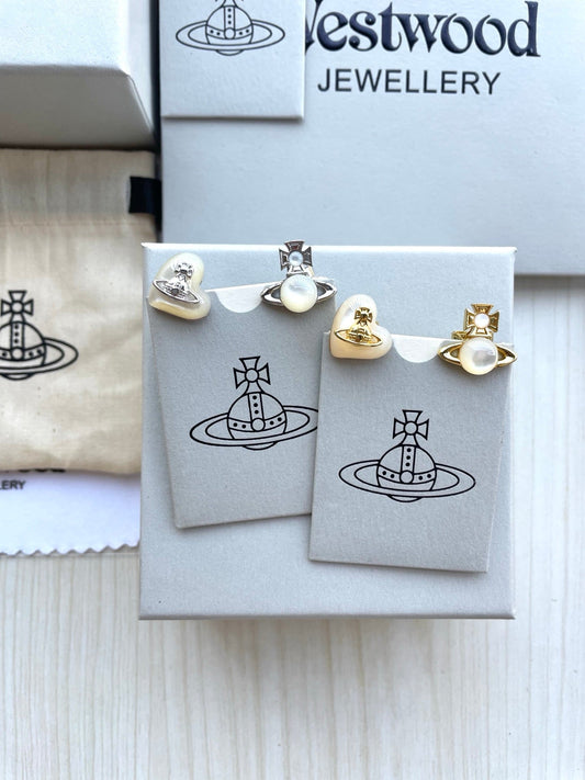 Vivienne Westwood Asymmetrical Earrings