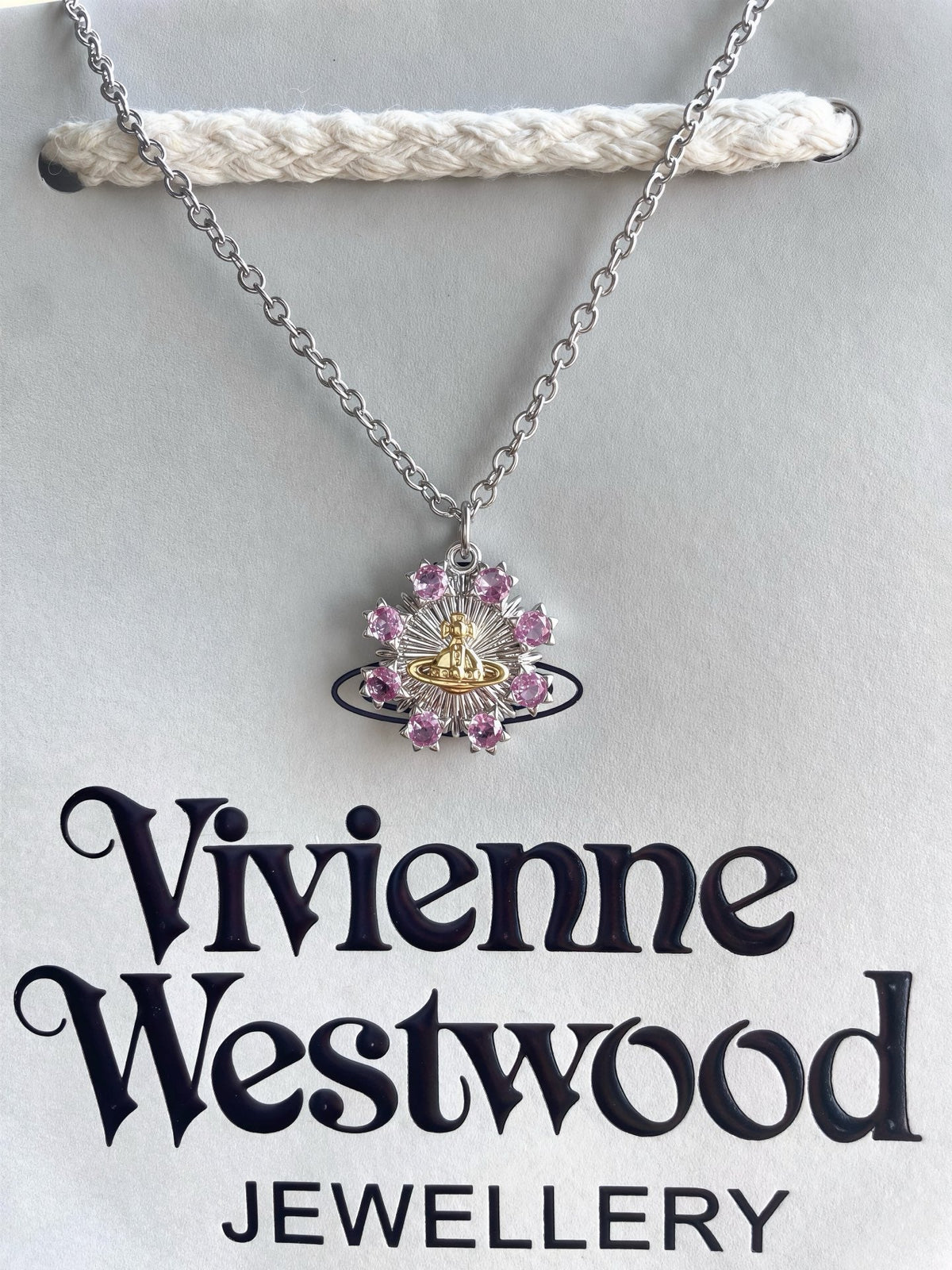 Vivienne Westwood 2026 Snowflake Rhinestone Necklace