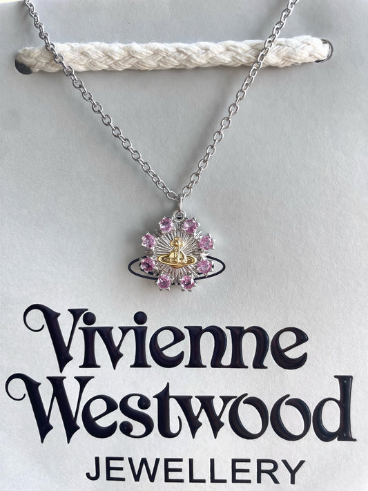 Vivienne Westwood 2026 Snowflake Rhinestone Necklace