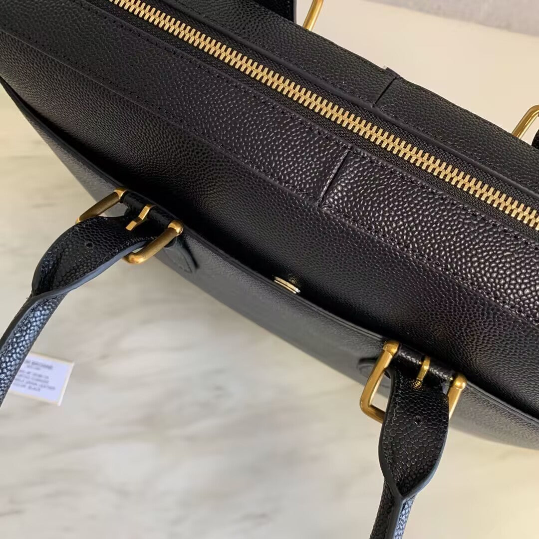 Thom Browne Top-grade cowhide briefcase