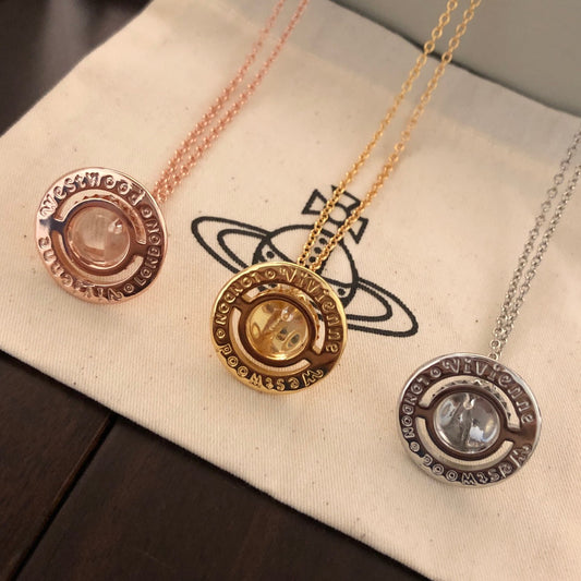 Vivienne Westwood 2026 UFO Crystal Clavicle Necklace