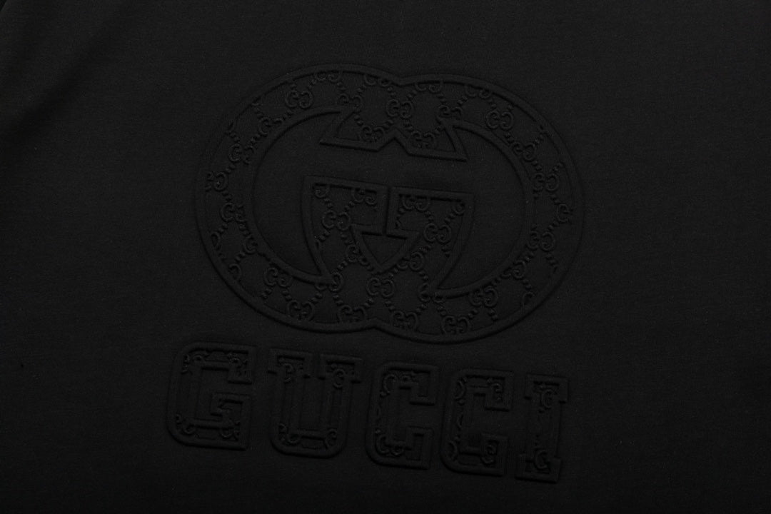 Gucci Double G Embossed Oversized T-Shirt