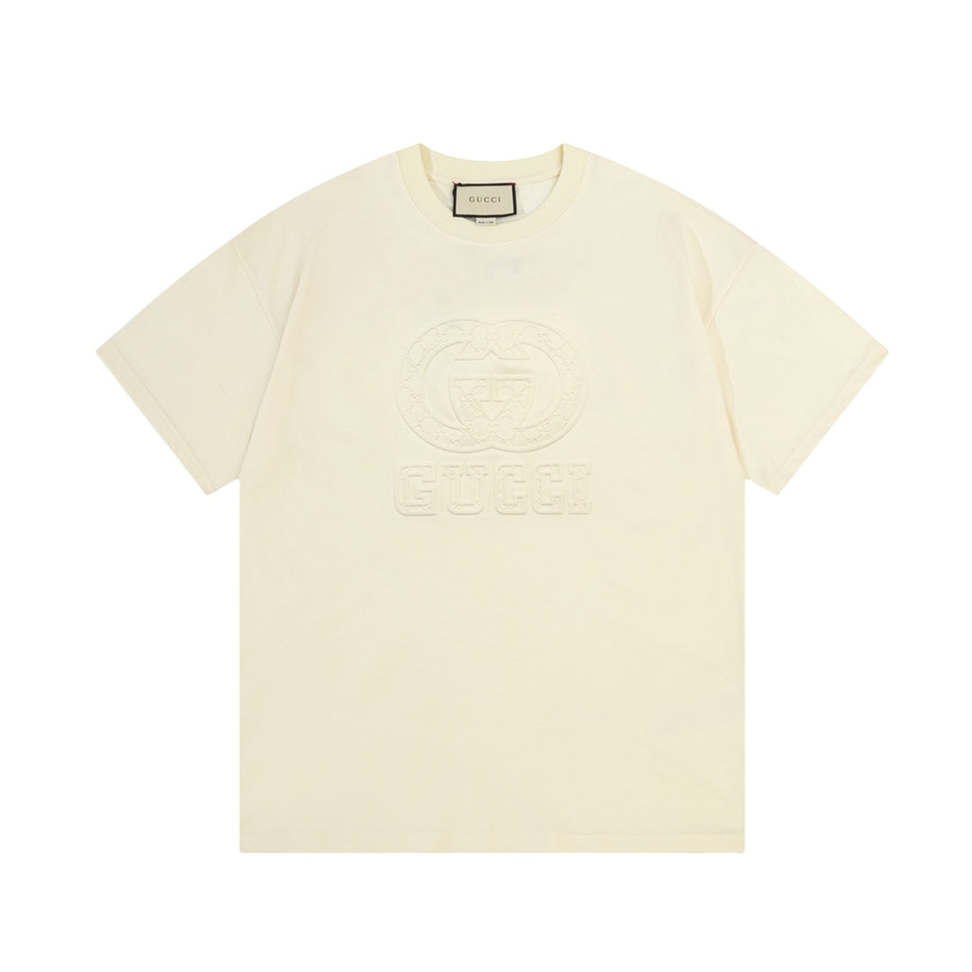 Gucci Double G Embossed Oversized T-Shirt