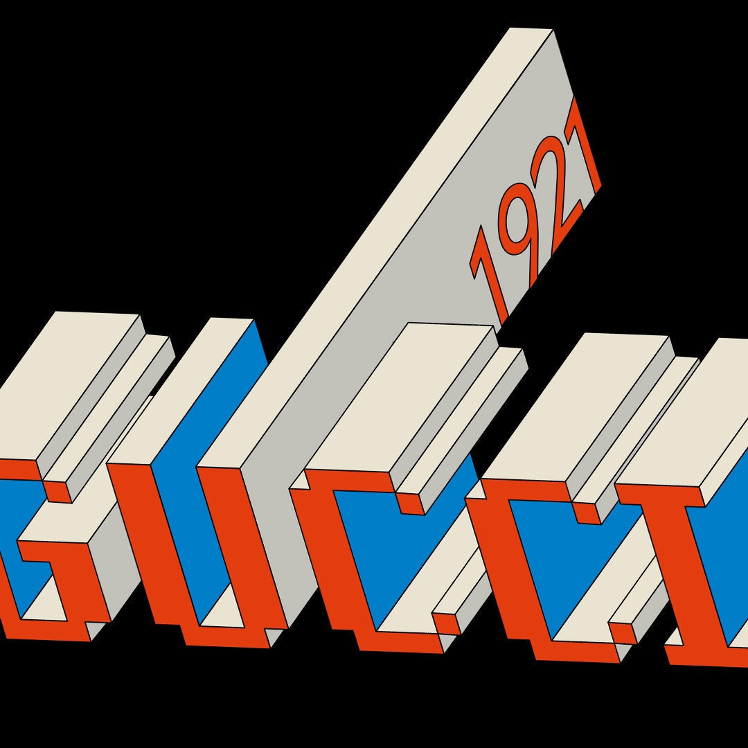 Gucci 1921 3D Logo Graphic T-Shirt