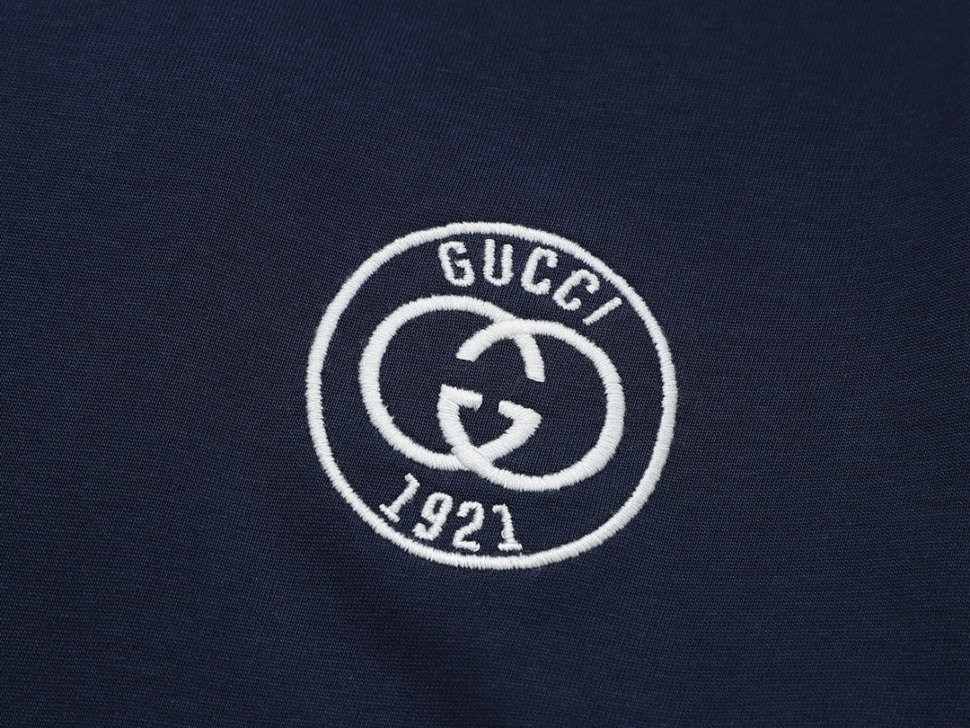 Gucci Interlocking G 1921 Ringer T-Shirt