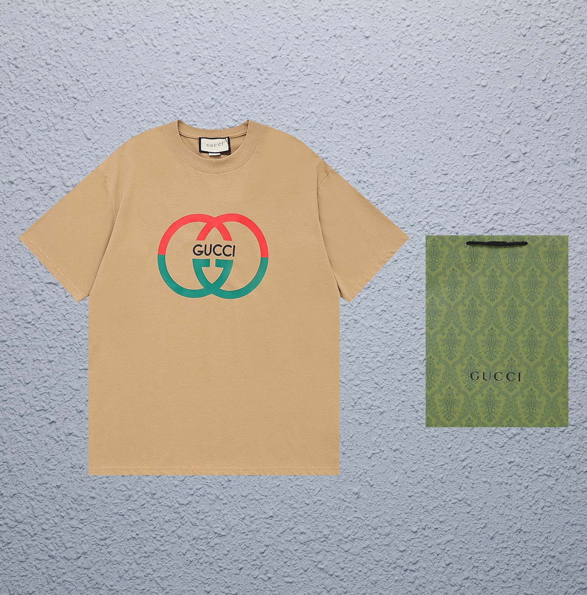 Gucci Double G Interlocking Logo T-Shirt