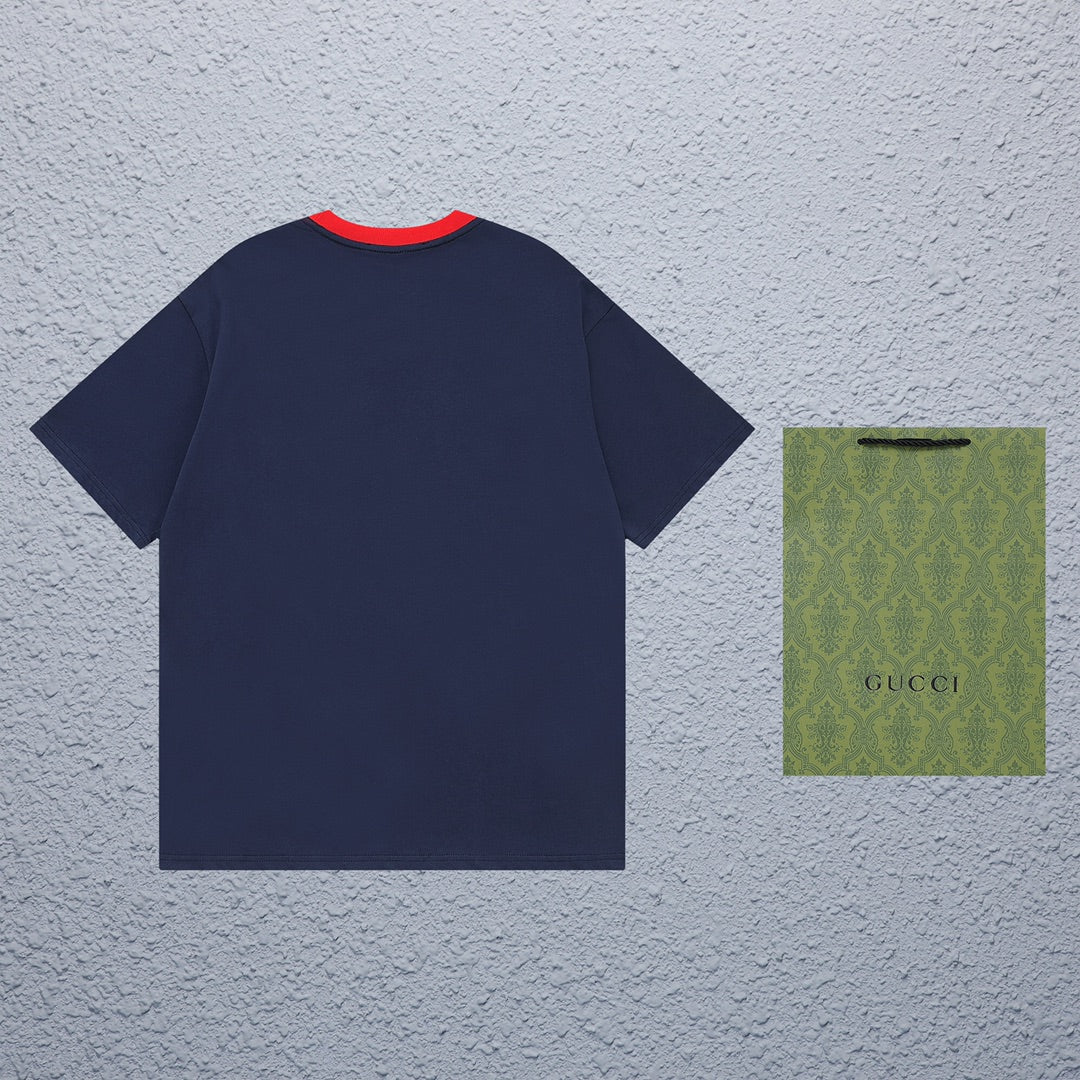 Gucci GG Cherry Embroidered T-Shirt