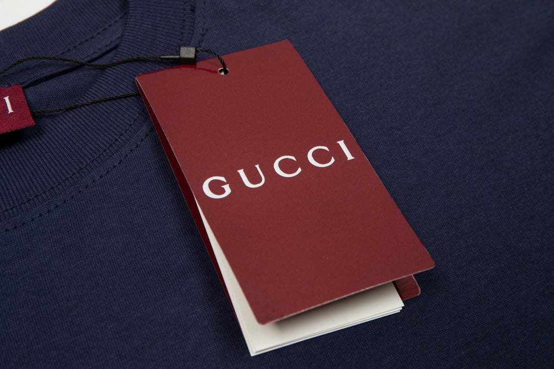 Gucci Double G Interlocking Logo Graphic T-Shirt