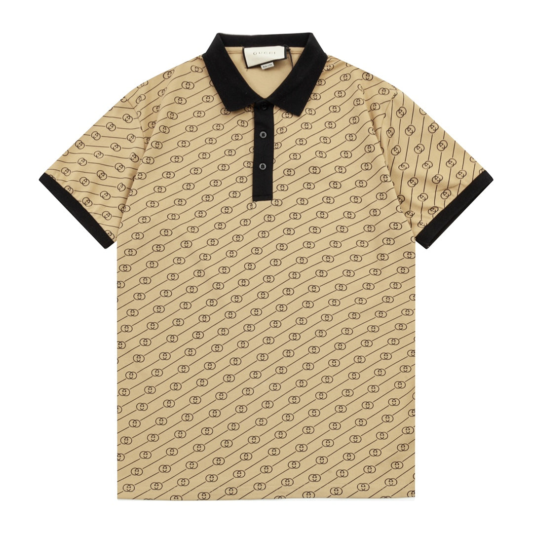 Gucci GG Monogram All-Over Print Polo Shirt