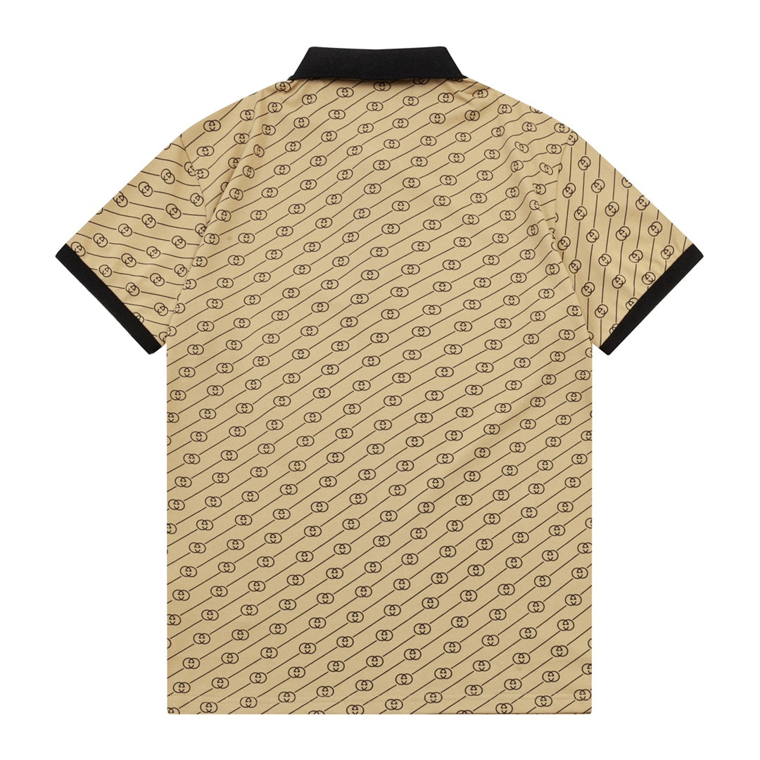 Gucci GG Monogram All-Over Print Polo Shirt