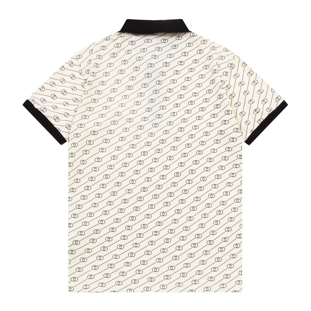 Gucci GG Monogram All-Over Print Polo Shirt