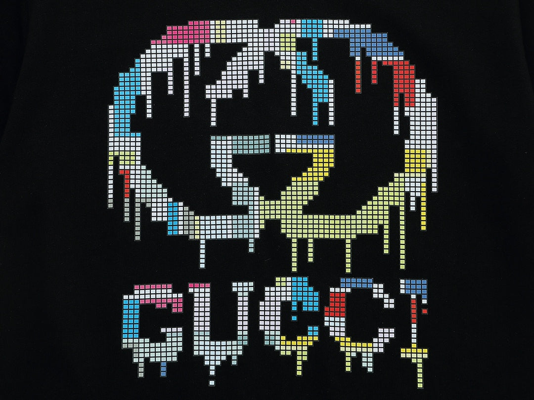 Gucci Pixel Drip GG Logo T-Shirt