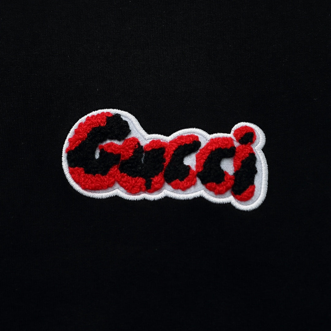Gucci 'Gucc1' Bubble Logo Patch T-Shirt