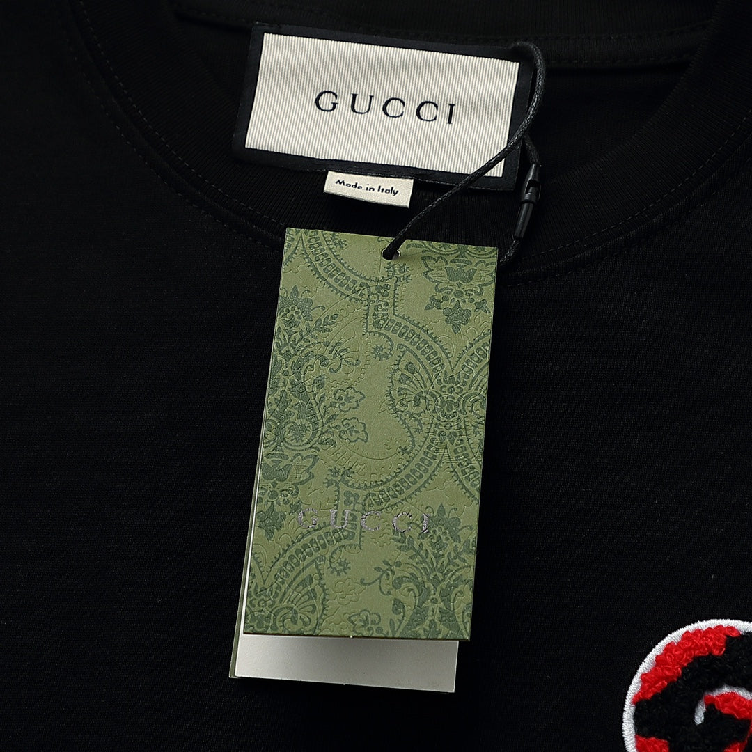 Gucci 'Gucc1' Bubble Logo Patch T-Shirt