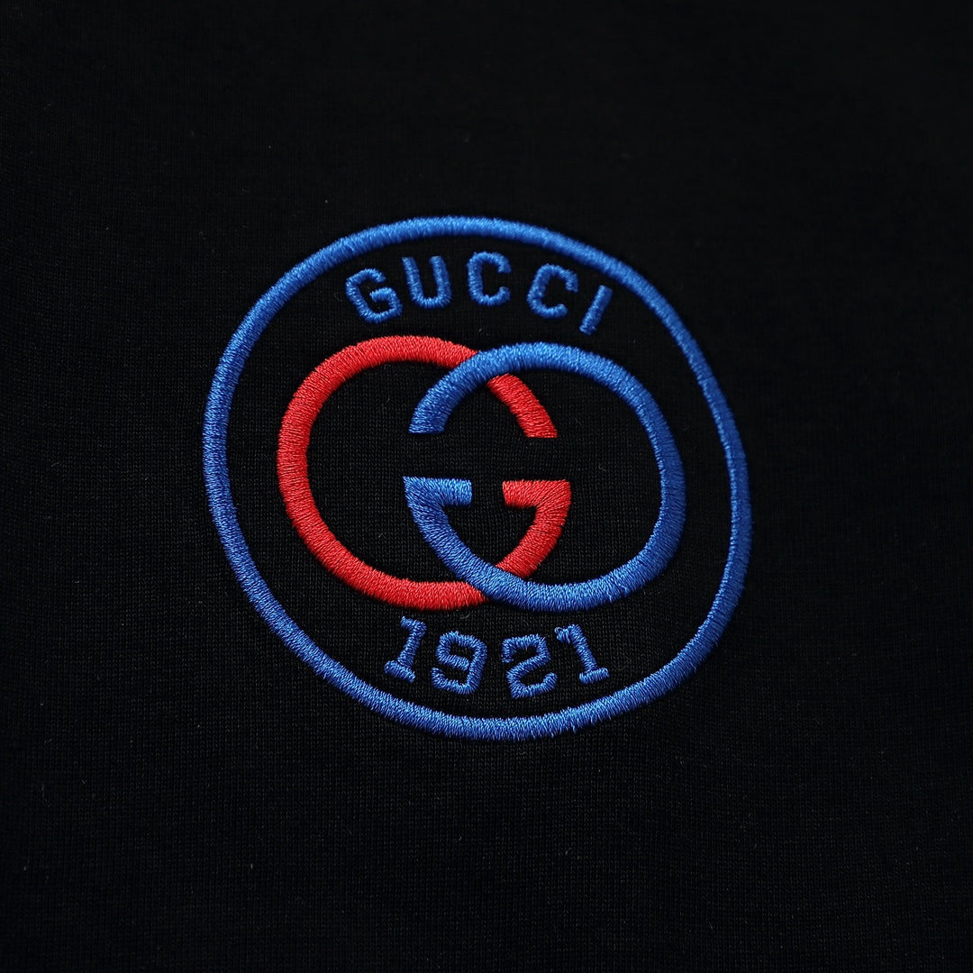 Gucci 1921 Interlocking G Embroidered Badge T-Shirt
