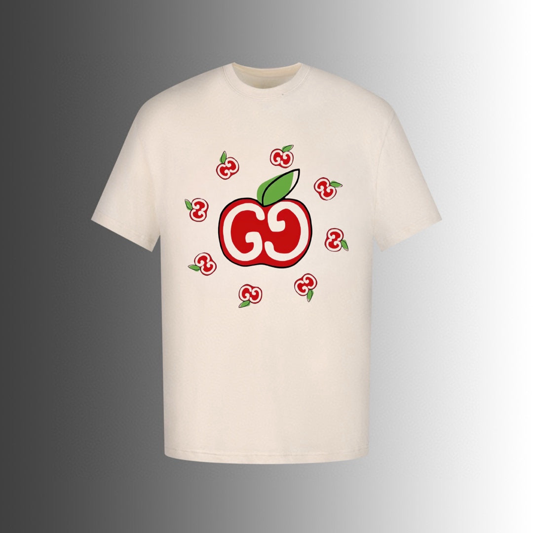 Gucci GG Apple Print T-Shirt