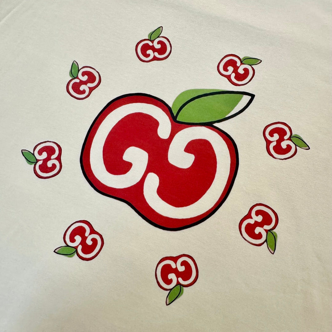 Gucci GG Apple Print T-Shirt